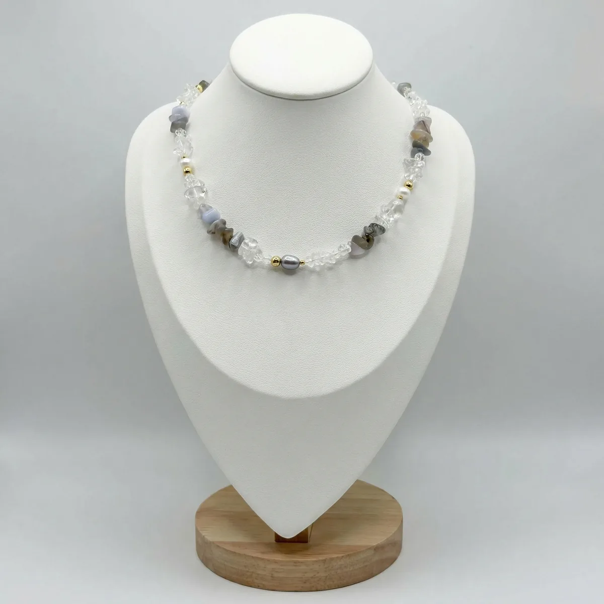 Чокер "Агат Ботсвана"