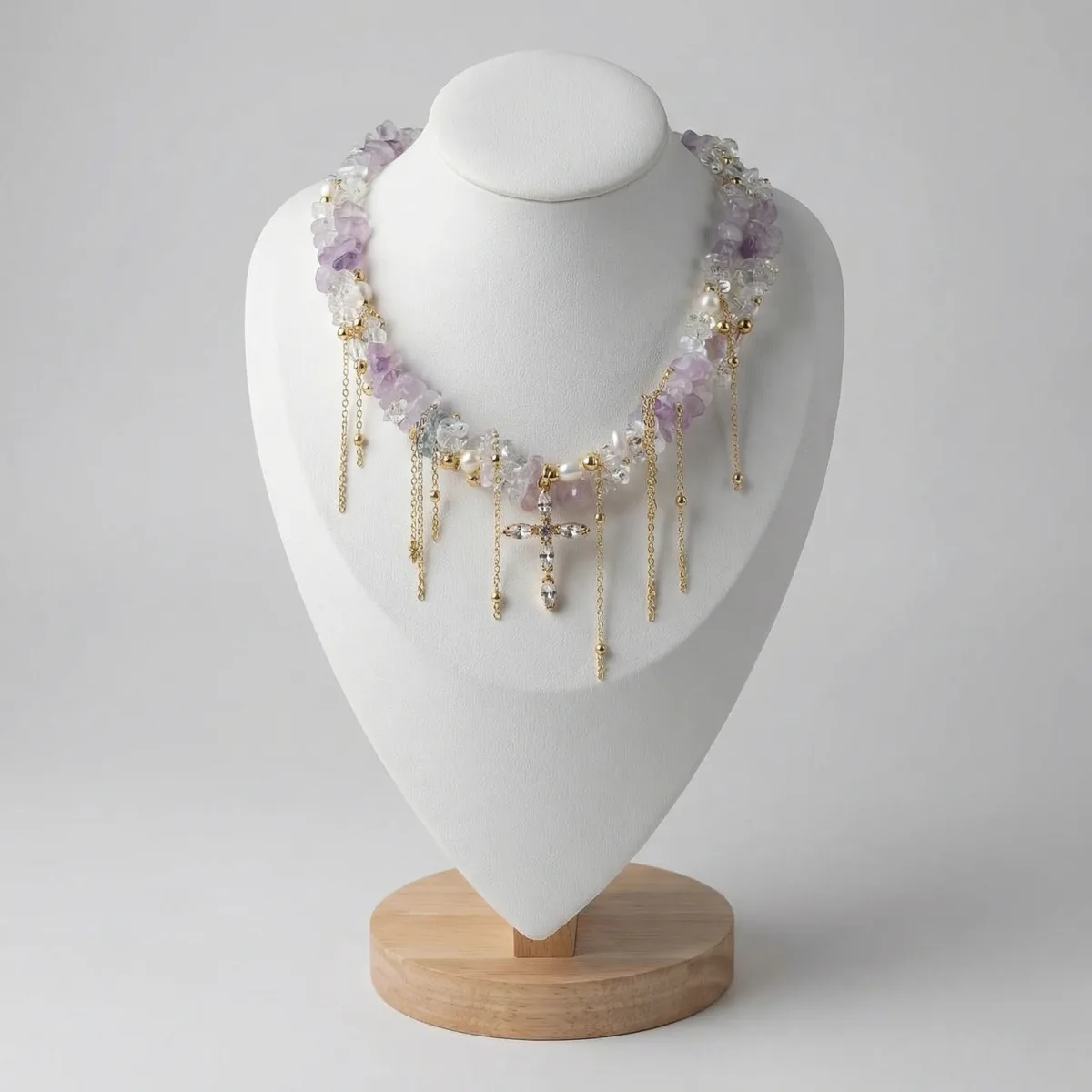 Колье "Аметист"