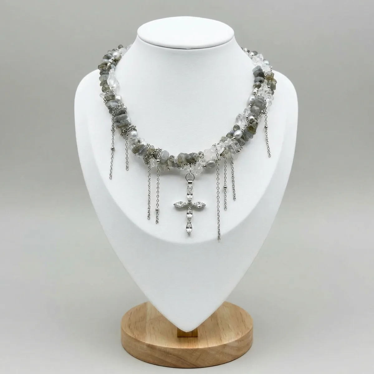 Колье "Лабрадорит"