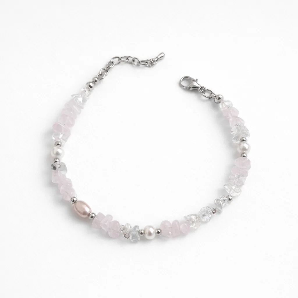 Браслет "Розовый кварц"
