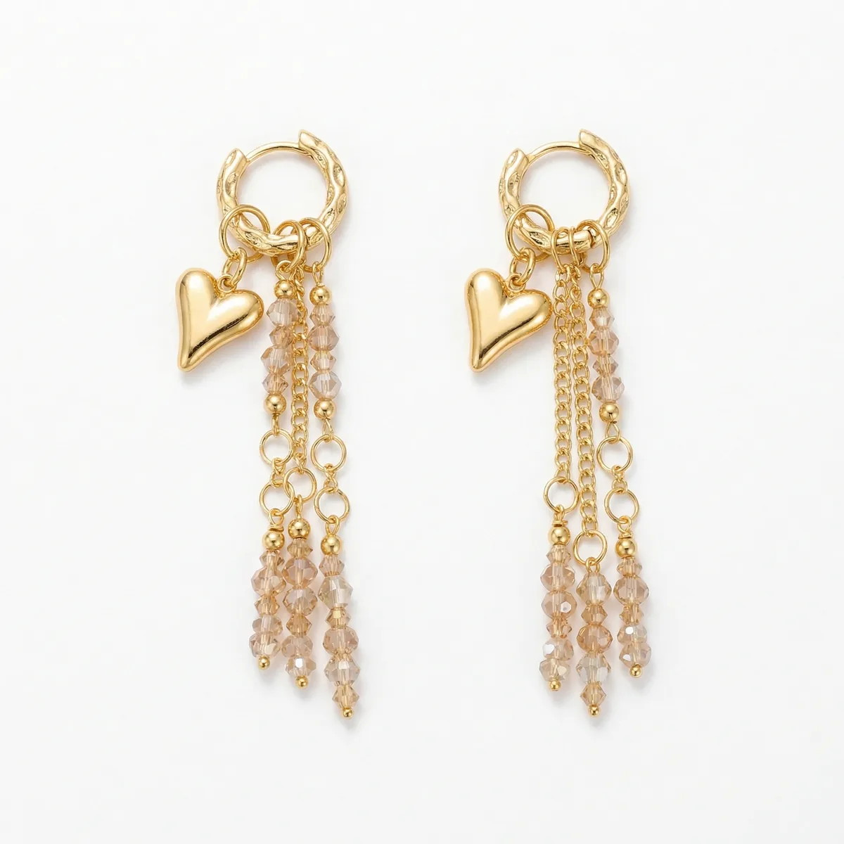 Серьги "Персик"